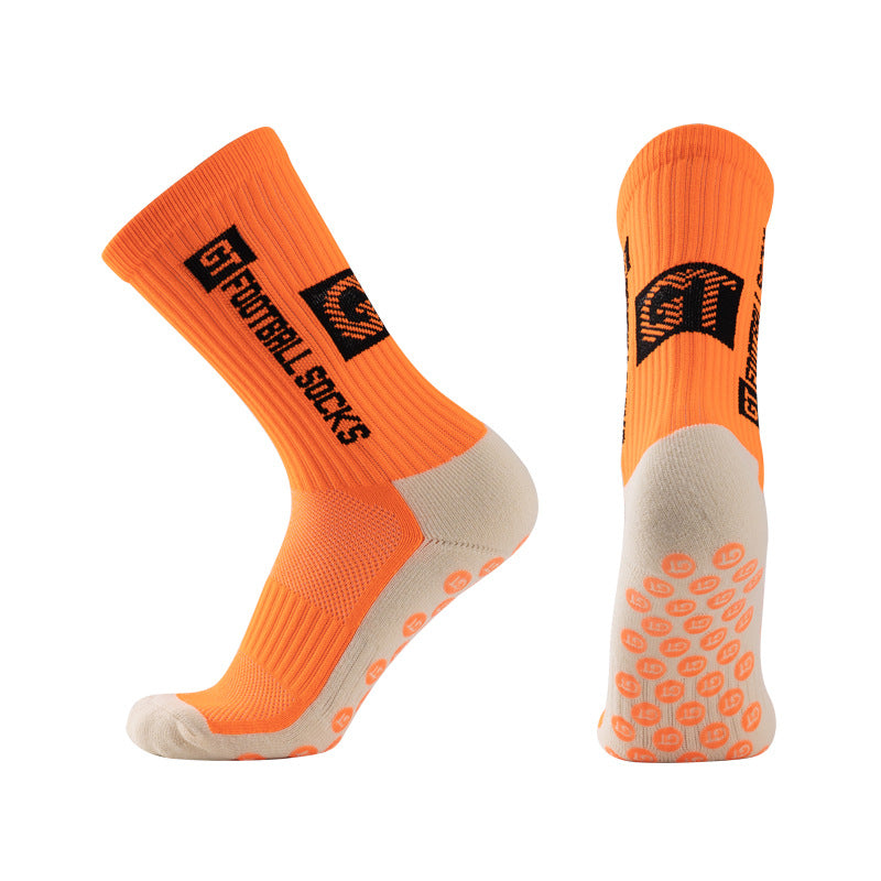 Anti-Slip Colorful Mid-Calf Football Socks