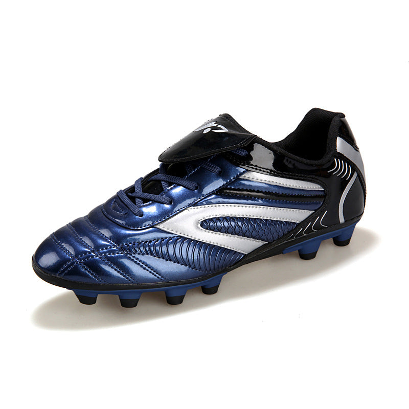 Children's Soccer Shoes Boys TF Long Studs Breathable Training