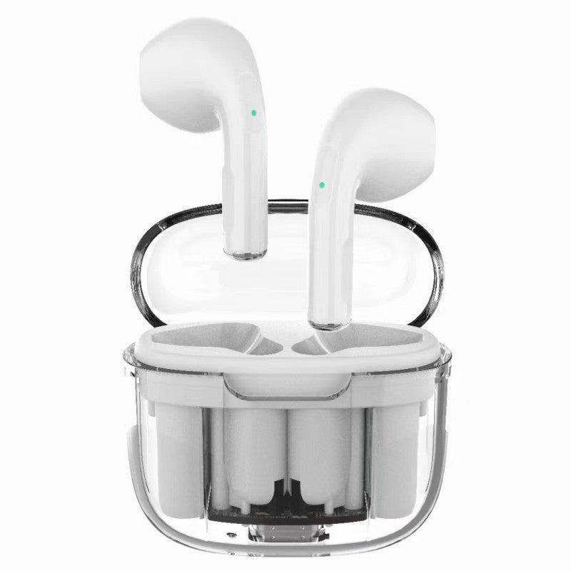 Transparent TWS High Battery Low-Latency Gaming Bluetooth Earbuds