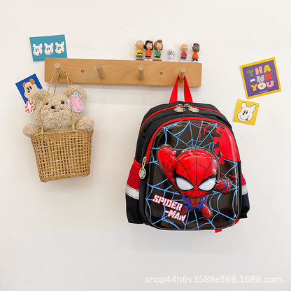 Children's cartoon spiderman backpack