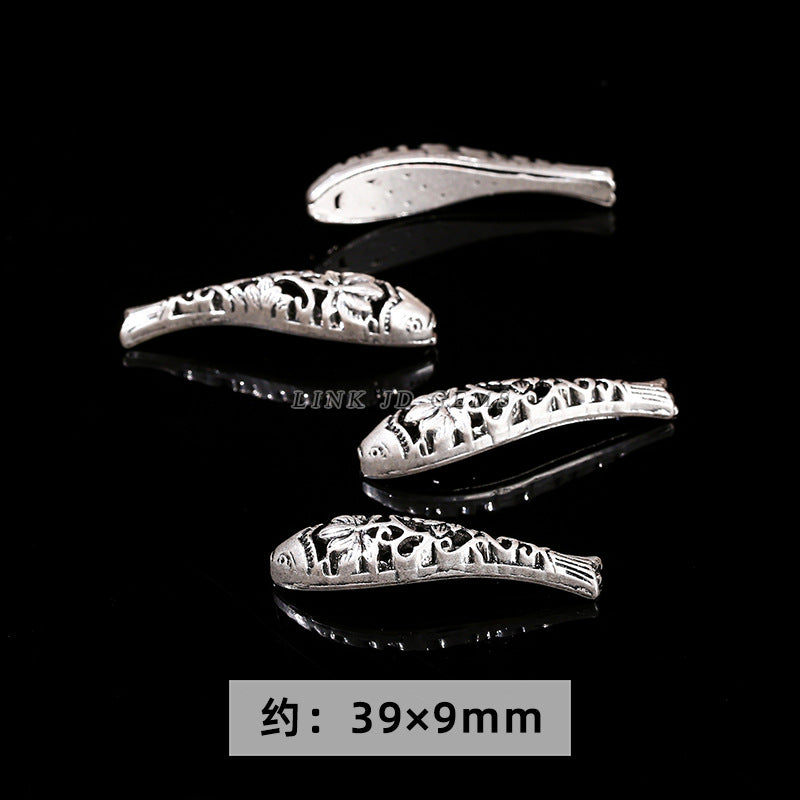 Alloy plated real antique silver accessories DIY hand