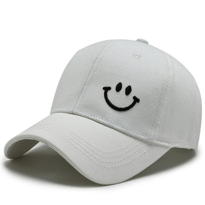 Gorra de béisbol sonriente de moda 