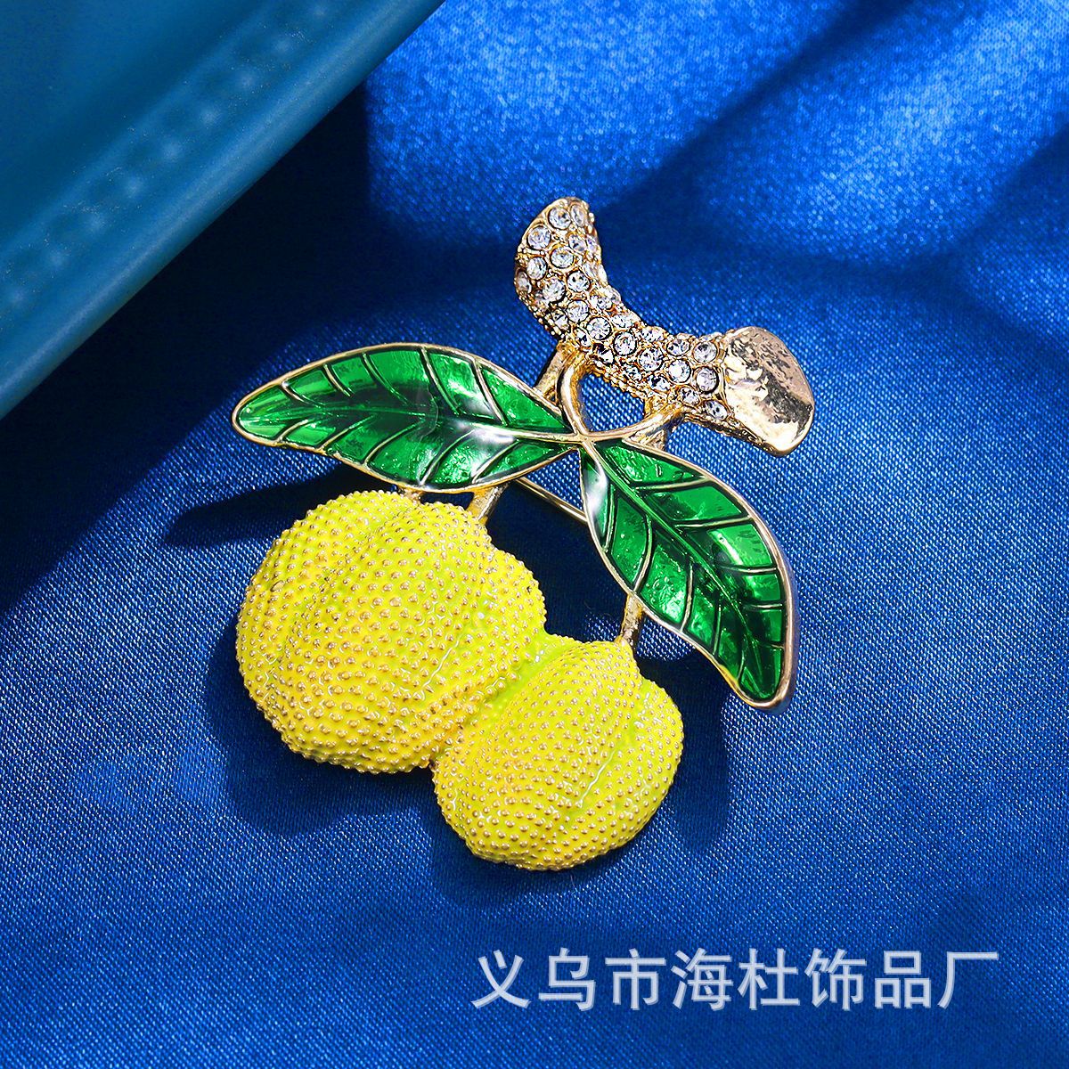 Durian brooch