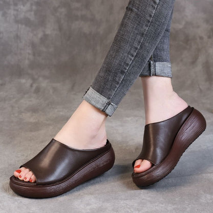 Casual thick-bottomed summer sandals