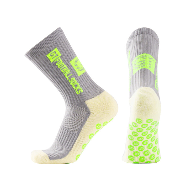 Anti-Slip Colorful Mid-Calf Football Socks