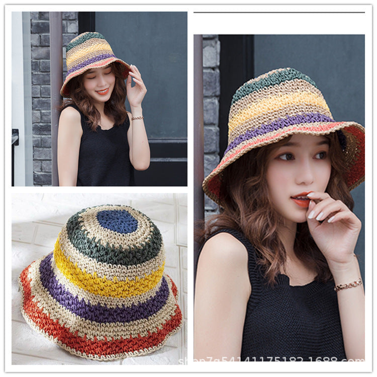 Handmade Foldable Crochet Sun Hat