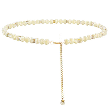 Waist chain women's fine pearl decoration