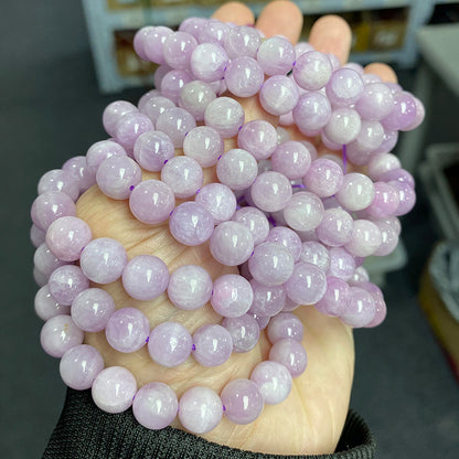 Grade A Natural Purple Lithium Bracelet Lavender Purple