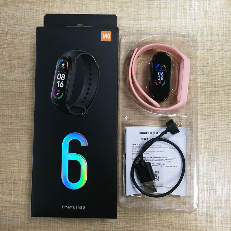 M6 Health Monitoring Fitness Bracelet