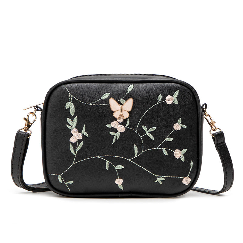 Women's bag embroidered butterfly bag