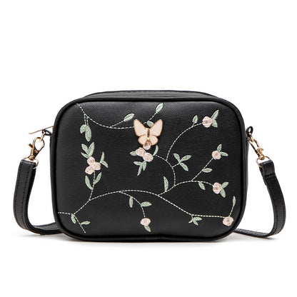 Women's bag embroidered butterfly bag