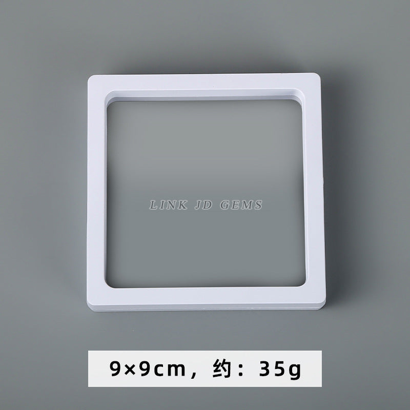 PE white transparent film suspended display packaging box