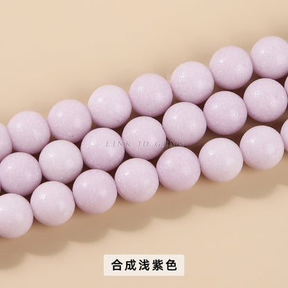 Luminous stone loose beads fluorescent stone beads