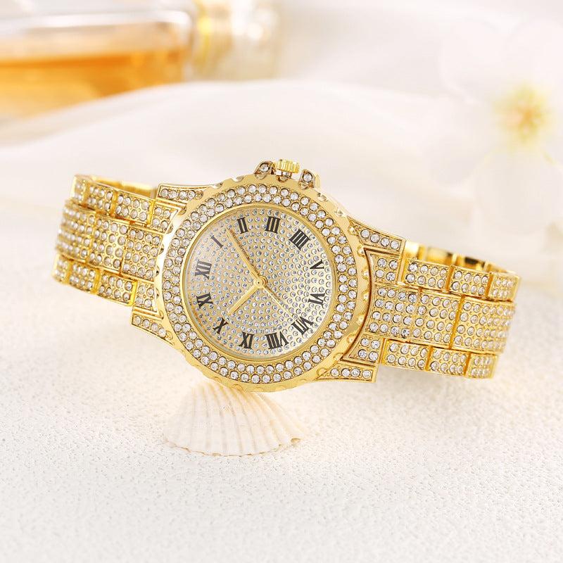 Rhinestone Korean Style Women's Watch