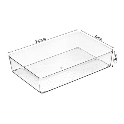 Clear Desktop Drawer Organizer