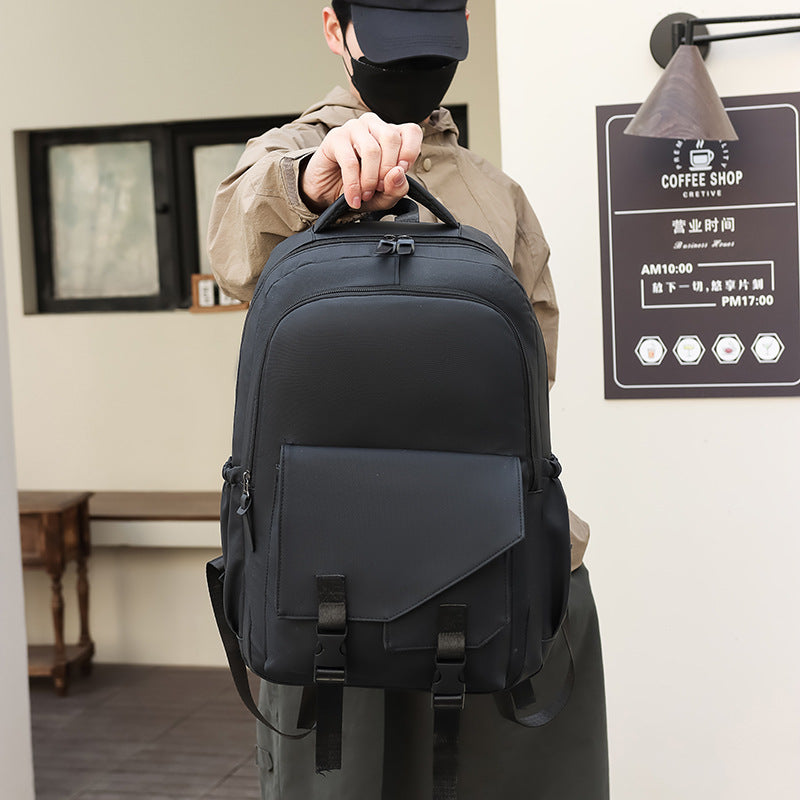 Black Multifunctional Backpack