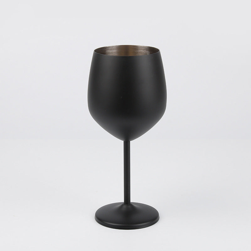 Stainless steel champagne glass