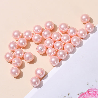 Multi-color imitation Nanyang half-hole beads loose beads pearls