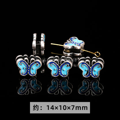 Alloy plated real antique silver accessories DIY hand