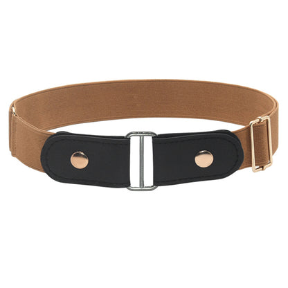 Belt men's and women's elastic belt