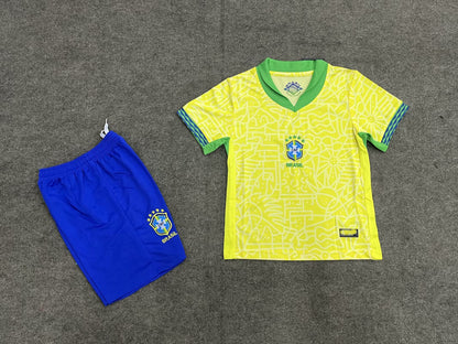 24-25 Portugal Brazil Mexico Italy France Argentina Kids Soccer Jersey