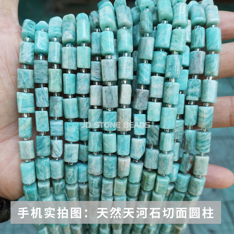 8 * 11Mm crystal cut cylindrical beads