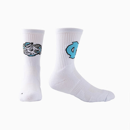 Adult Mid-Calf Basketball Socks Thick Towel Bottom