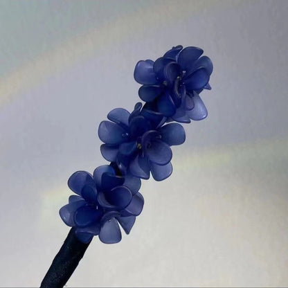 Flower disc hair stick acrylic hair accessories