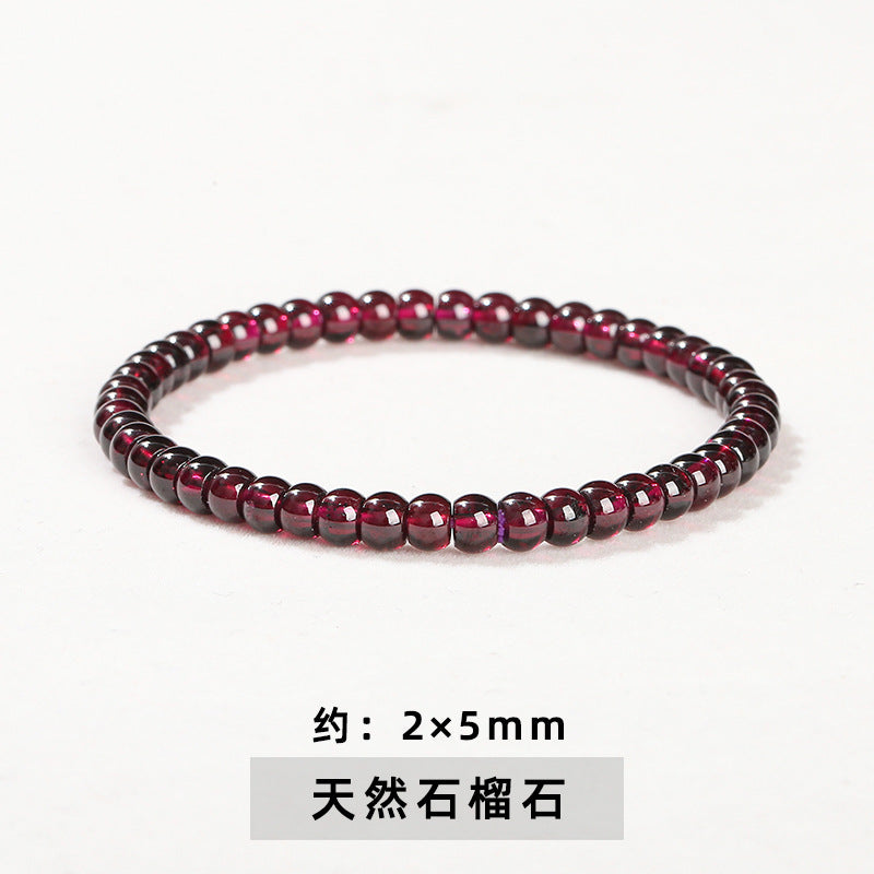 Natural Amethyst Seiko Tablet Bracelet