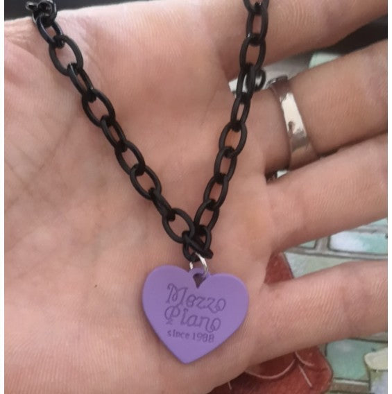 Collar de amor para mujer, cadena corta para suéter 