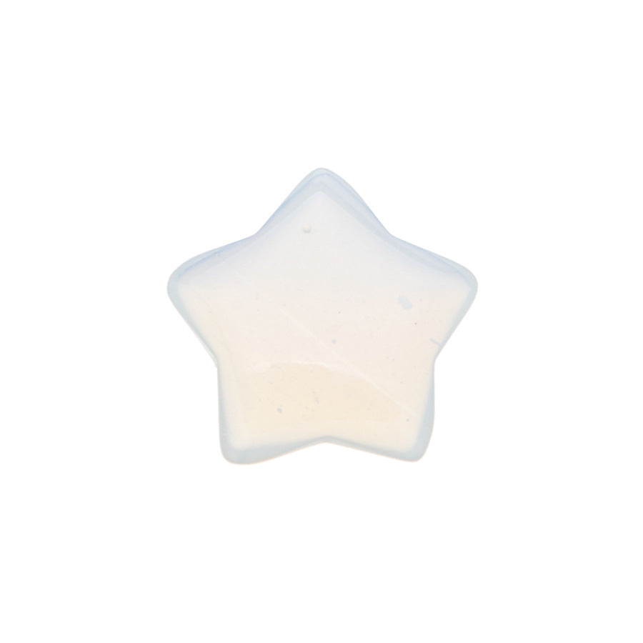 20MM natural stone crystal star ornaments