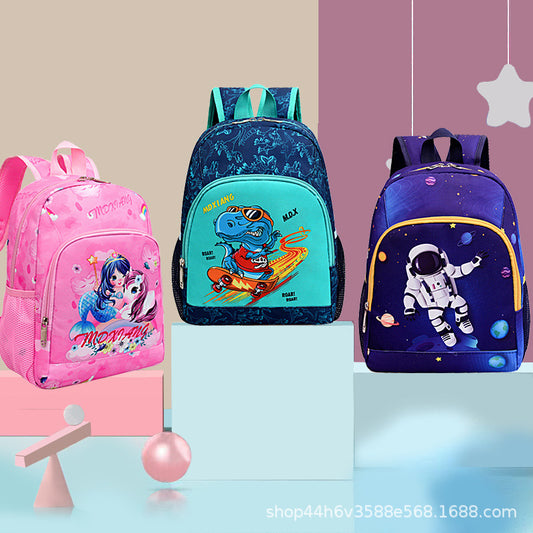 Cartoon cute gradient color children