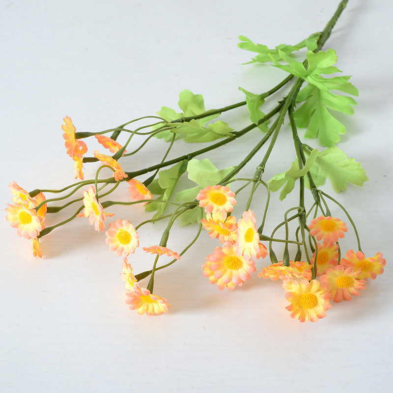 30 small daisy artificial flowers chamomile cosmos