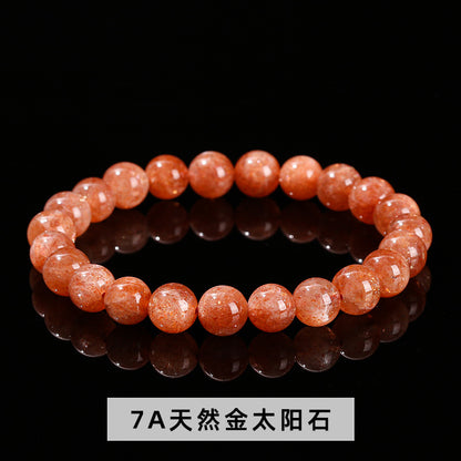 7A Natural Arusha Golden Sunstone Bracelet