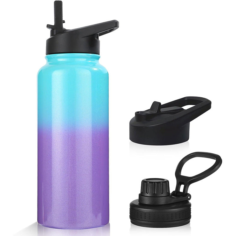 Portable Sports Fitness Thermos Cup