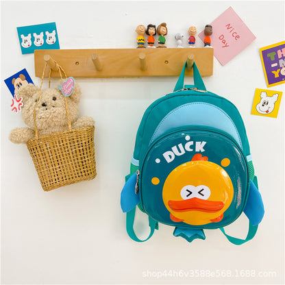 Boys cute anti-lost backpack trendy