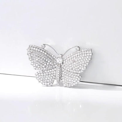 High-end luxury butterfly brooch