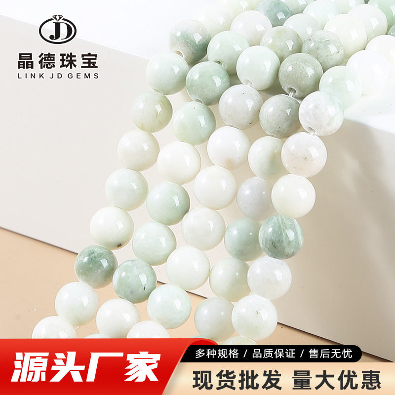 Maotian jade loose beads chalcedony round beads