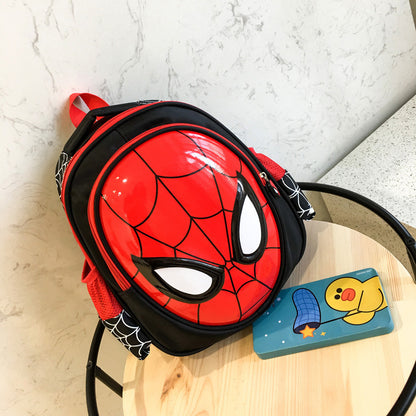 Spiderman children's cartoon schoolbag