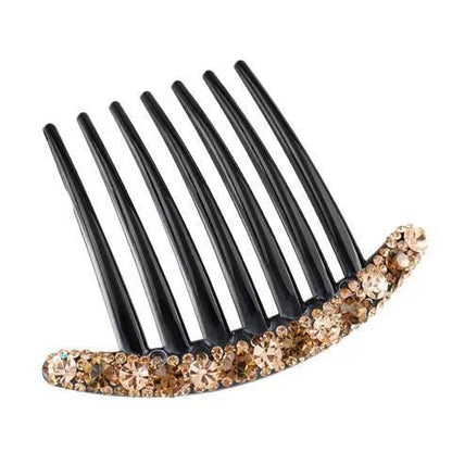 Disc hair plug comb hair accessories