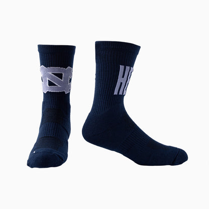 Adult Mid-Calf Basketball Socks Thick Towel Bottom