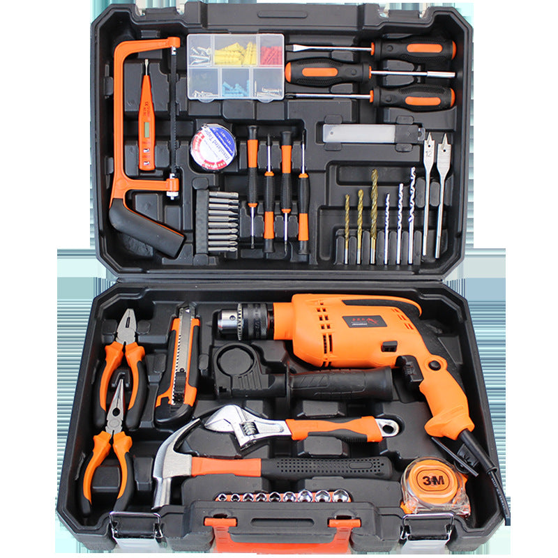 Large set of lithium battery drill set 48-piece tool set