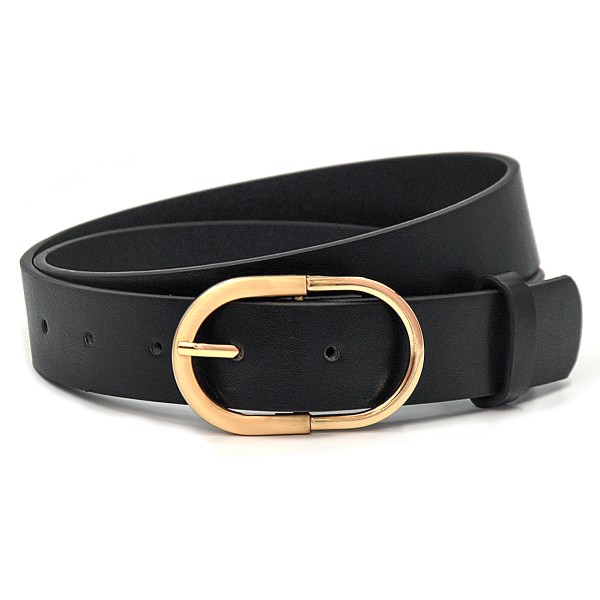 Versatile fashion pin buckle women's belt