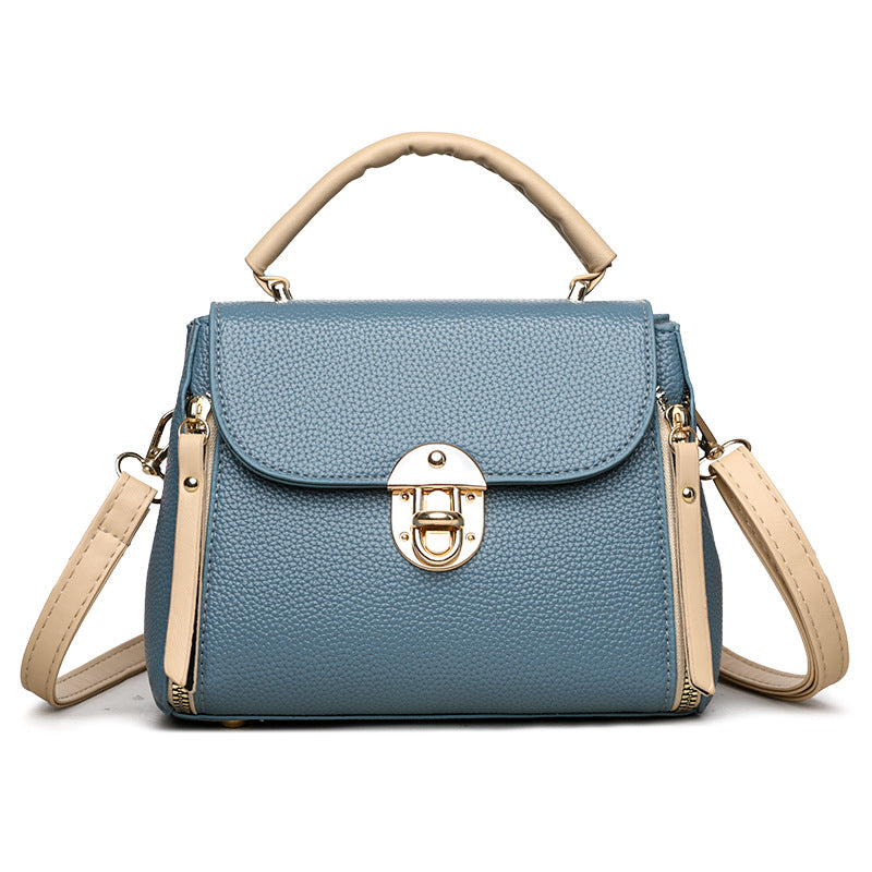 Large-capacity women's bags are simple and popular.