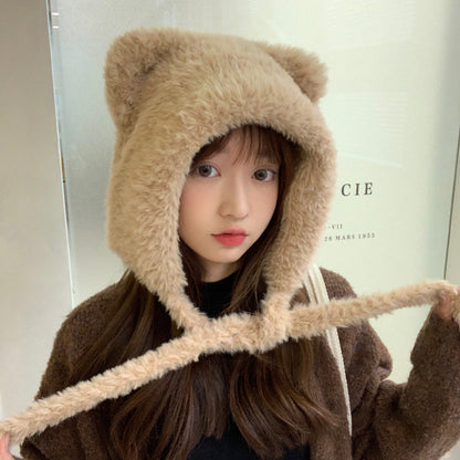 Bear Ear Knit Hat