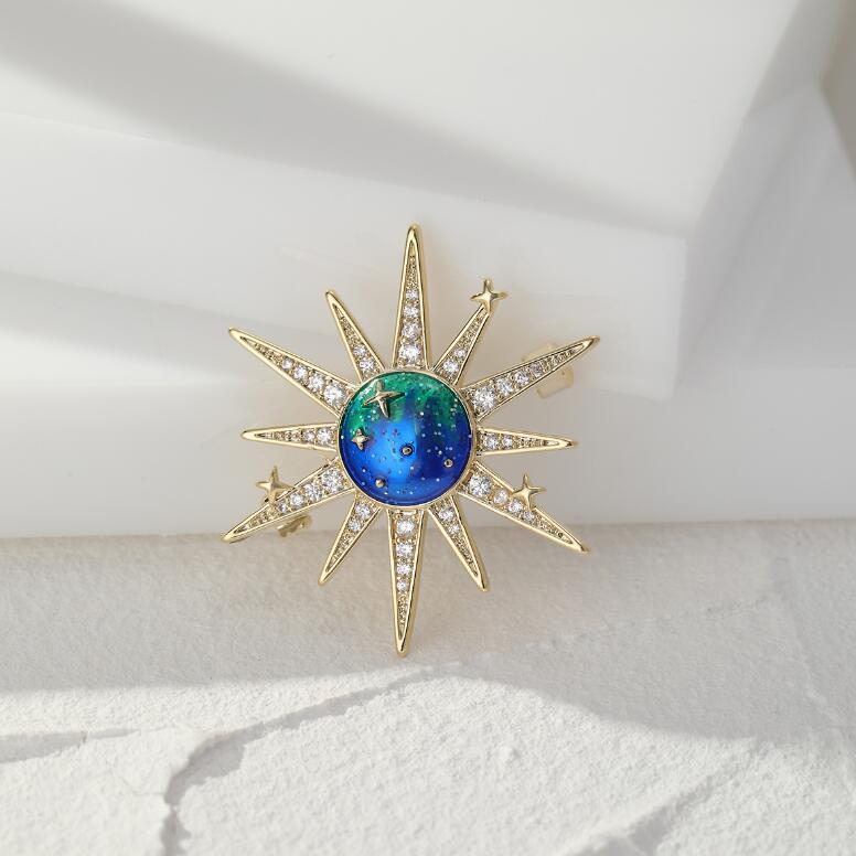 Star System Sun God Dream Brooch