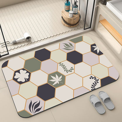 Diatomaceous Earth Non-Slip Mat Bath Door Mat