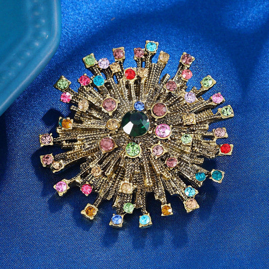 Fireworks brooch