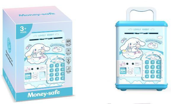 StellaLou Money Bank, Children's Storage Savings Box with Password for Boys and Girls