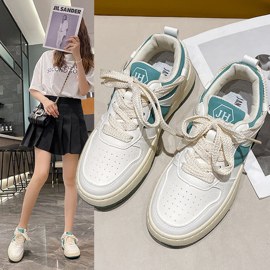 Women's white shoes fashion casual sports shoes